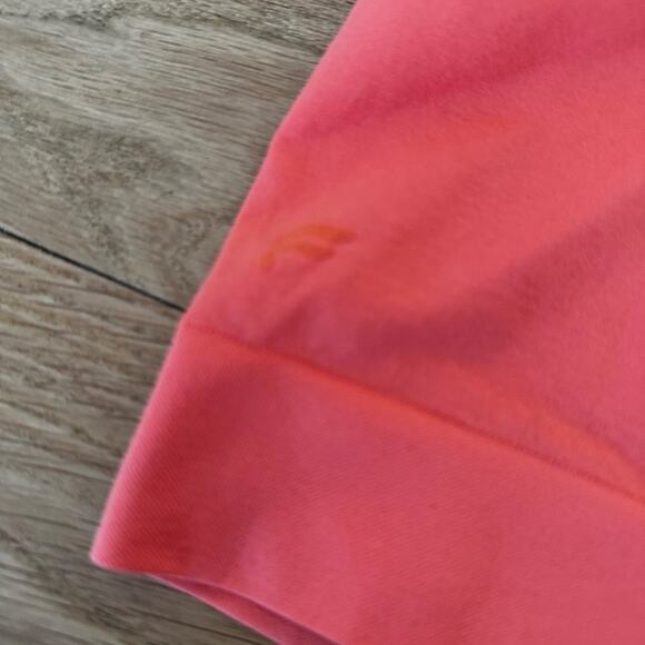 Fabletics Crop Top Sports Bra in Coral - Picture 3 of 3